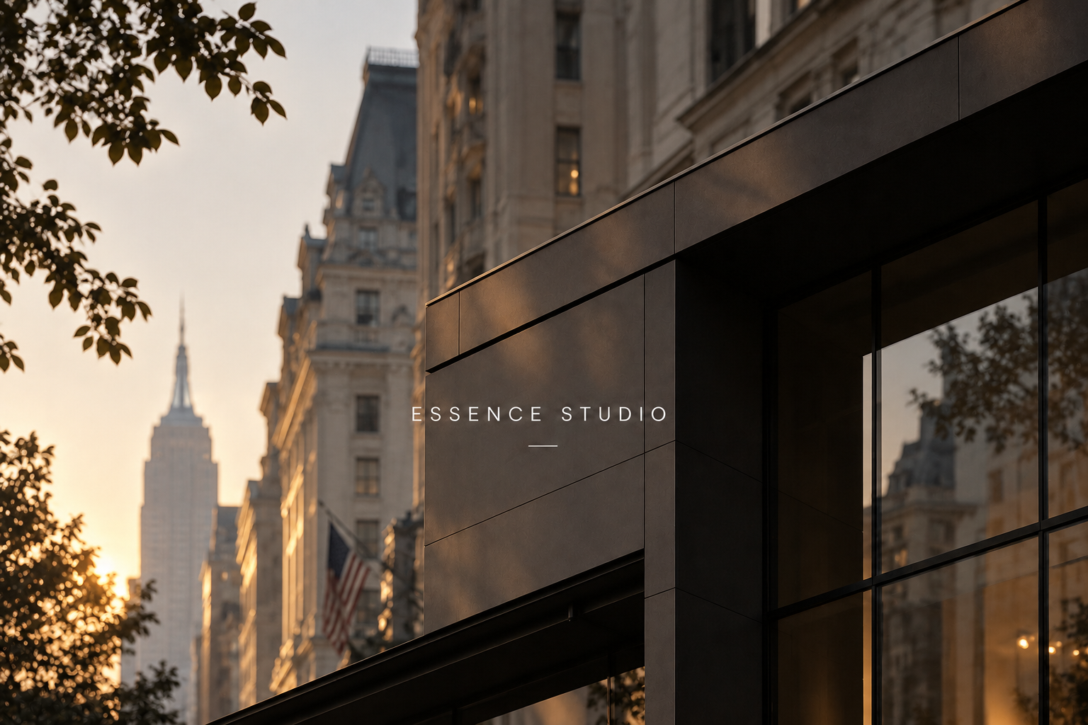 Minimalist web design for Manhattan businesses | Essence Design Studio